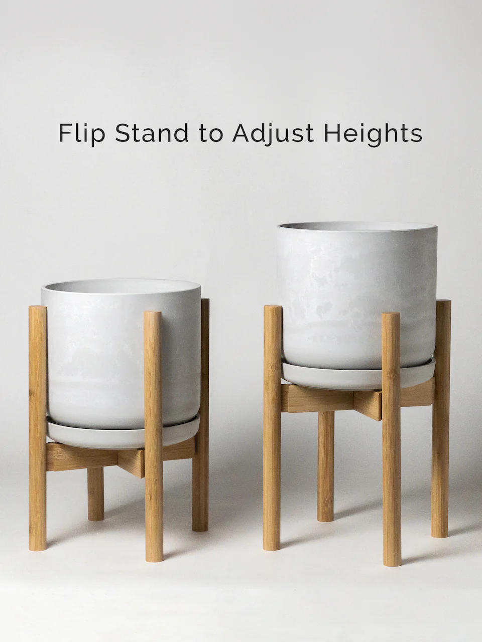 Kanso Bamboo Plant Stand, Large / XL (Multiple Colours) - Image 3