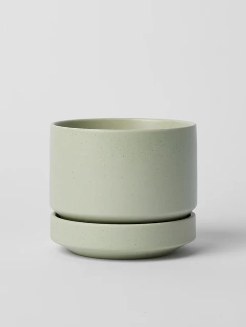 Round Two Ceramic Pot, Small 4" (Multiple Colours) - Image 9